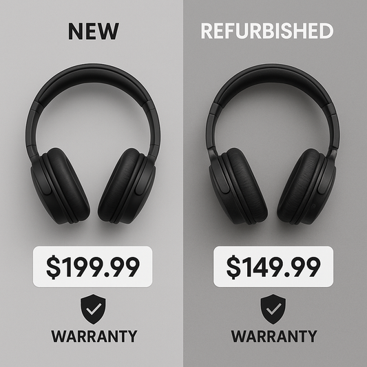 🎧 Refurbished vs New Headphones: Which Should You Buy?