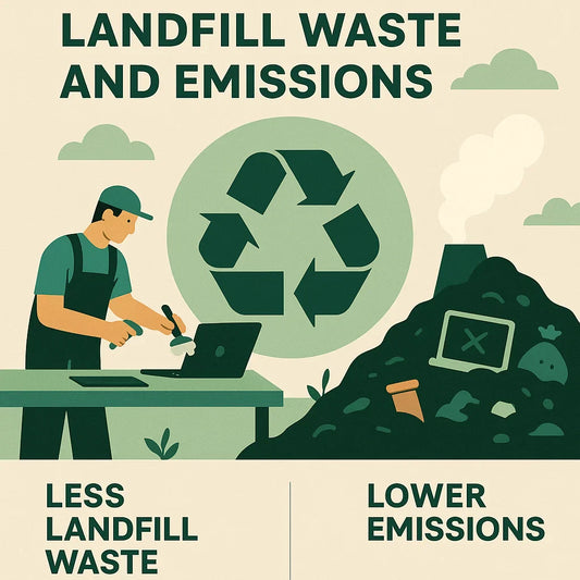 🌱 How Refurbished Audio Gear Helps Reduce E-Waste