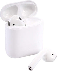 Apple AirPods 2 with Charging Case  (Renewed)