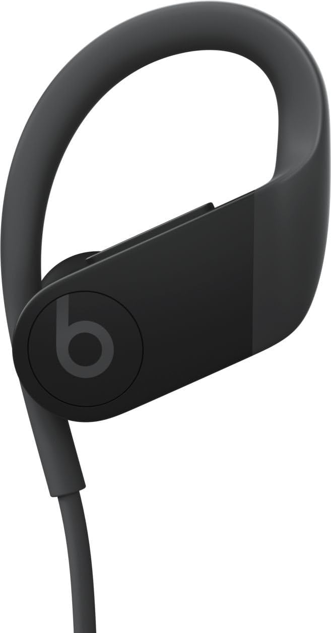 Powerbeats High-Performance Wireless Bluetooth Headphones - Black - MWNV2LLA (Renewed)
