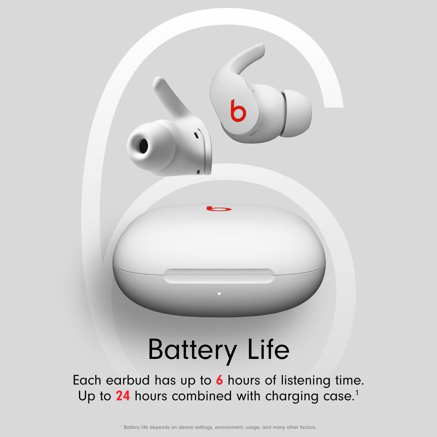 Beats Fit Pro True Wireless Noise Cancelling in-Ear Headphones - Black, MK2F3LLA (Renewed)