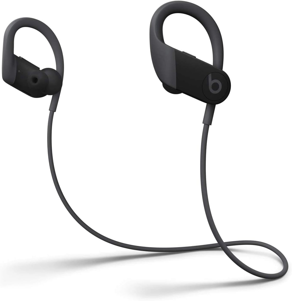 Powerbeats High-Performance Wireless Bluetooth Headphones - Black - MWNV2LLA (Renewed)