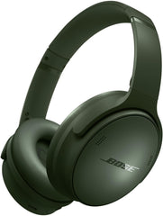 Bose QuietComfort Wireless Noise Cancelling Headphones, Bluetooth Over Ear Headphones with Up to 24 Hours of Battery Life, White Smoke (Renewed)