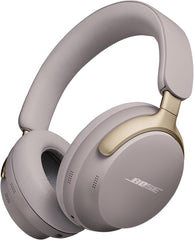 Bose QuietComfort Ultra Bluetooth Headphones, Wireless Headphones with Spatial Audio, Over Ear Noise Cancelling with Mic, Up to 24 Hours of Playtime, Black