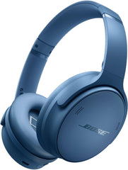 Bose QuietComfort Wireless Noise Cancelling Headphones, Bluetooth Over Ear Headphones with Up to 24 Hours of Battery Life, White Smoke (Renewed)