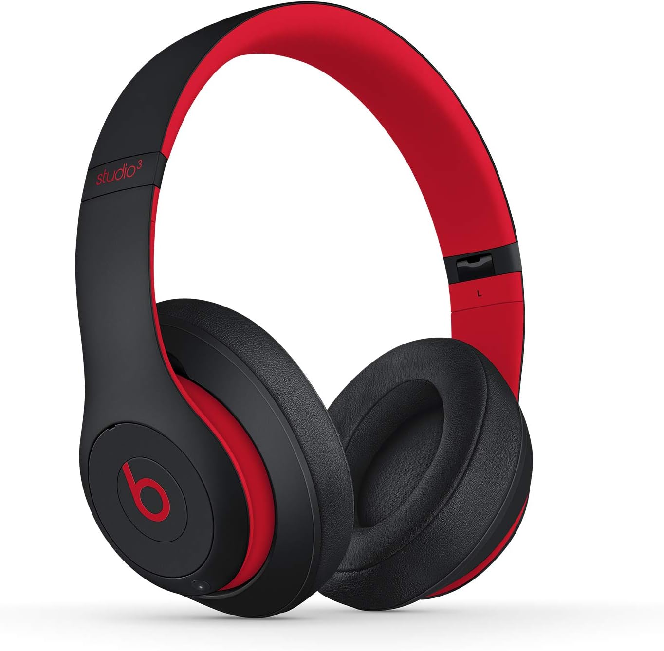 Beats Studio3 Decade Collection Wireless Over-Ear Headphones - Defiant BlackRed (Renewed)